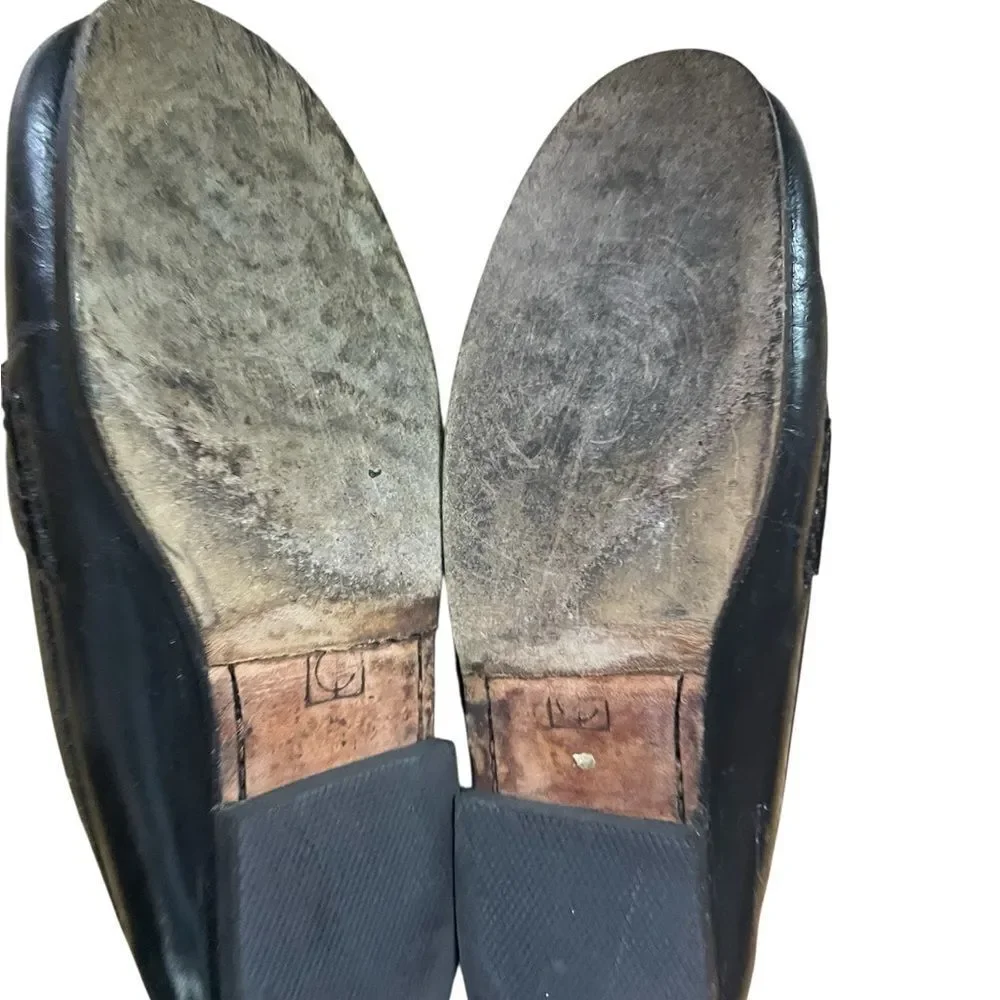 Cole Haan Black Tassel Loafers for Men size 10.5 great condition see pics